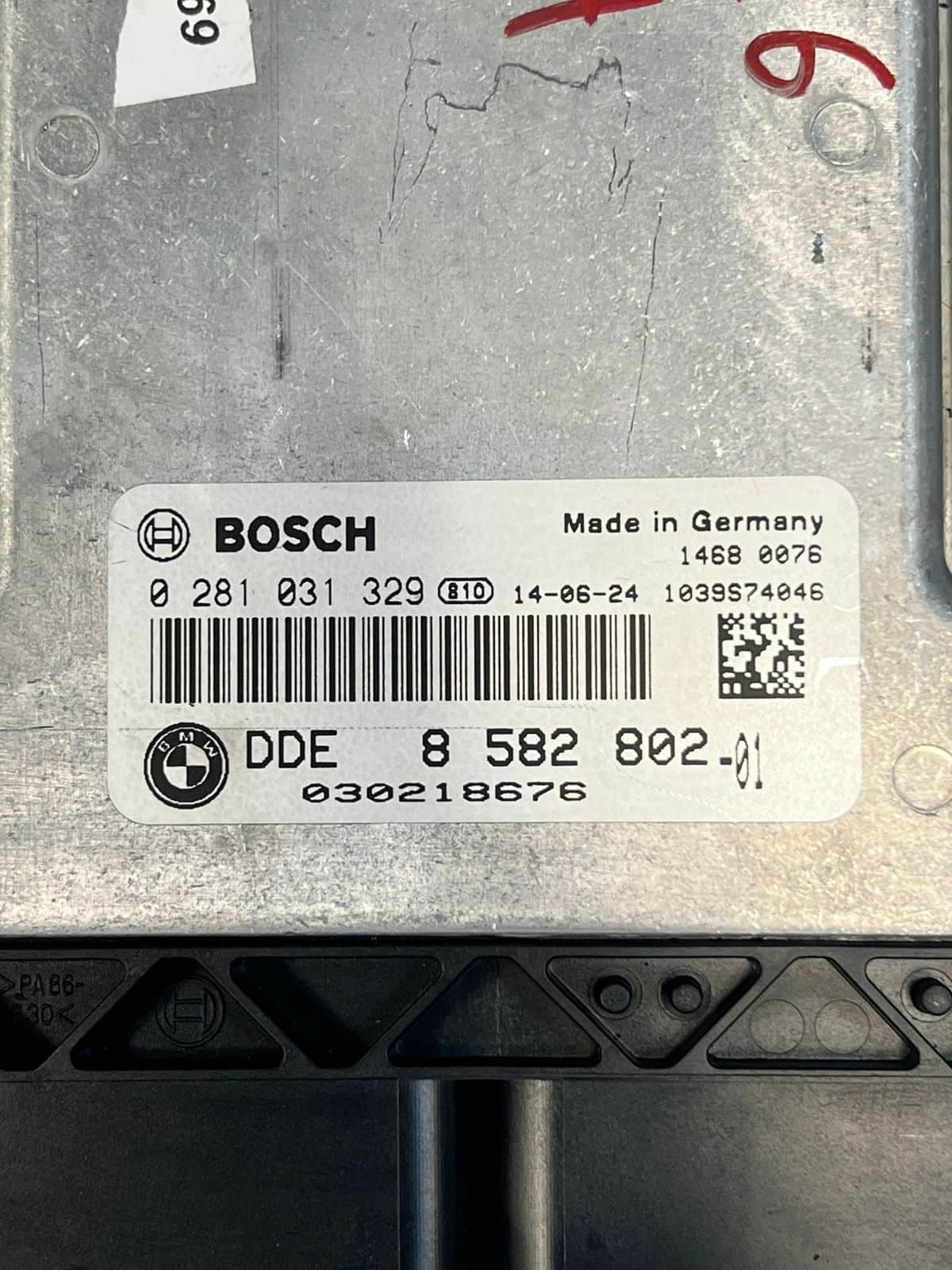 2014 BMW X4 F26 30DX N57N Engine Control Unit ECU SET DDE+CAS4+1KEY 8582802