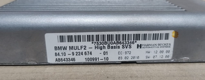 BMW  OEM 750I ULF HIGH BLUETOOTH COMMUNICATION CONTROL MODULE-9224674