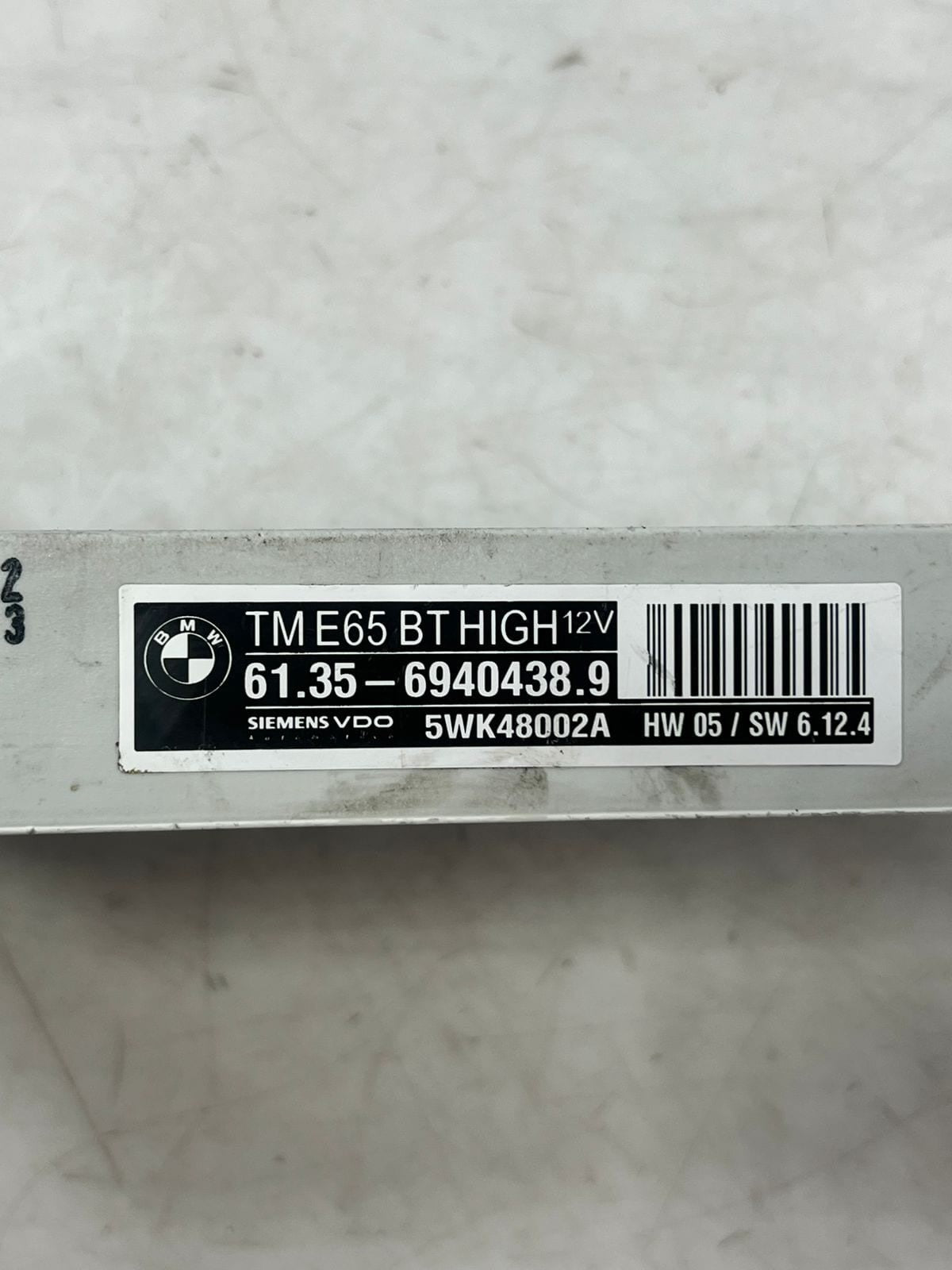 2002-2005 BMW 745i 7 Series E65 E66 Door Control Unit MODULE 6940438 OEM