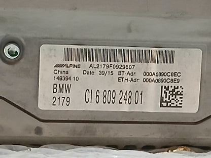 BMW  F36 420i 2017 Alpine Navigation System Head Unit high 2 Basic 6809248