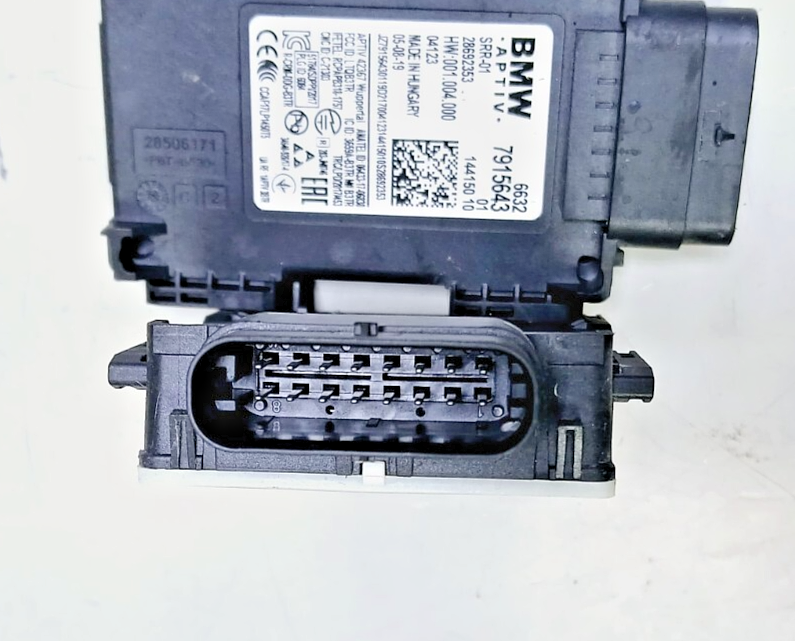 GENIUNE BMW 3'S G21 2019 CLOSE RANGE RADAR SENSOR MODULE UNIT SRR-01 7915643