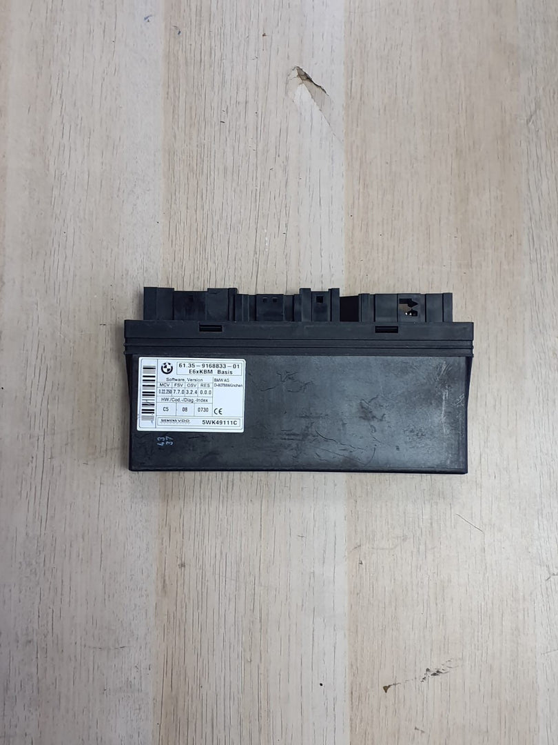 2008-2010 BMW 528i Body Control Module 9168833 5-Series and M6 E60 E63 E64 model