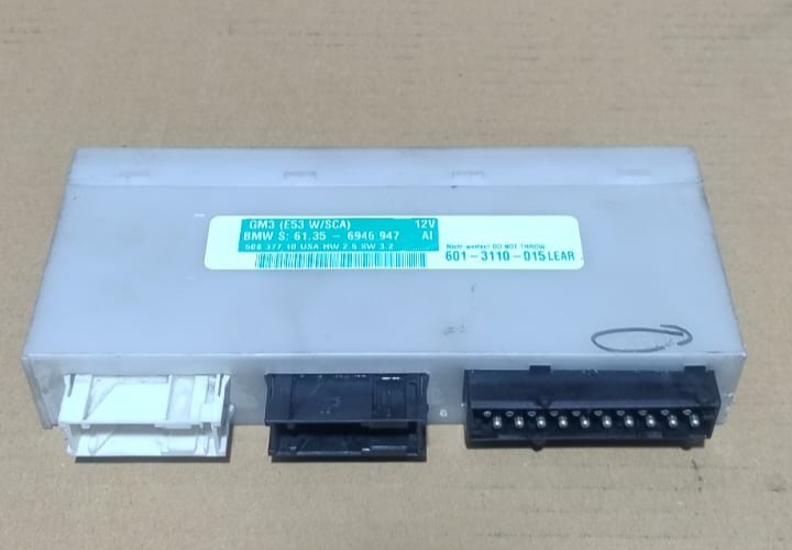 BMW X5 E53 D SPORT GM3 E53 W/SCA 12V BODY CONTROL ECU UNIT 61.35-6 946 947