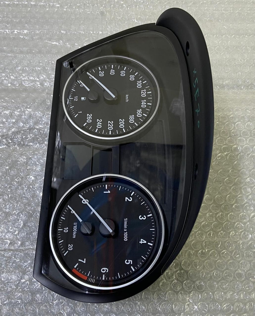 OEM BMW X1 s18i E84 X5 E70 Cluster Panel Insert Speedometer Instruments 9187356