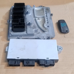 قم بتحميل الصورة إلى عارض الصور، BMW HYBRID F10 F30 N55 ENGINE CONTROL UNIT ECU KIT DME WITH KEY - 7649279