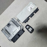 BMW Motorsteuergerät DDE8574380 F10 F11 520D DIESEL X3 F25 ECU SET
