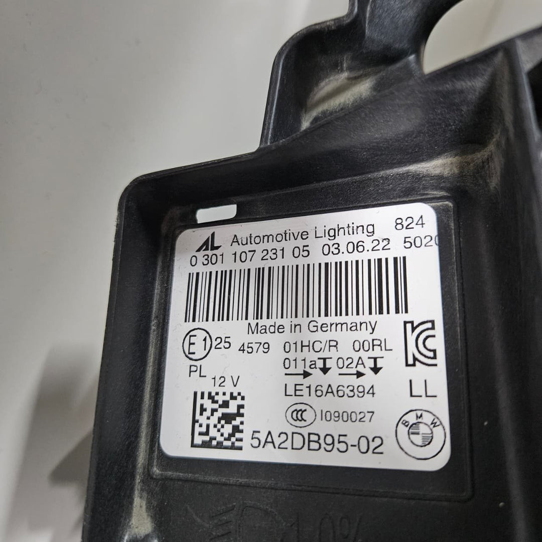 2019-2023 BMW Z4 G29 left side LED headlight OEM 5A2DB95 ECE USED