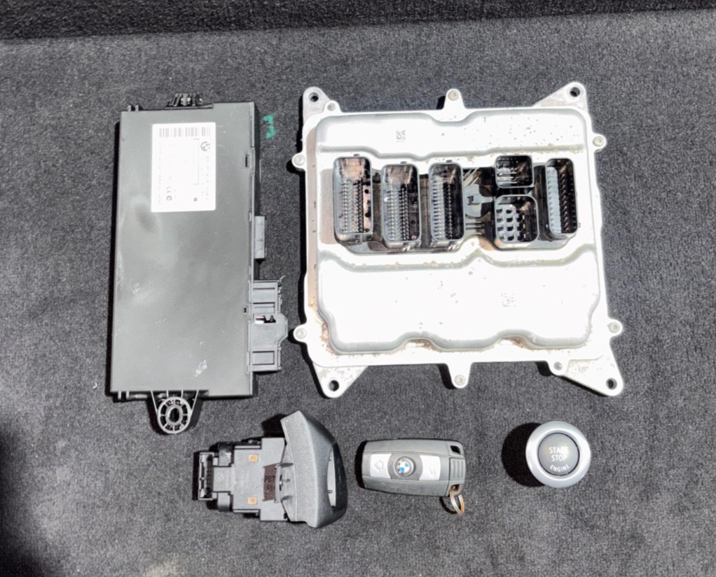 BMW X1 E84 20i N20 184HP Engine Unit ECU Kit DME CAS3 + Key Automatic - 8617569
