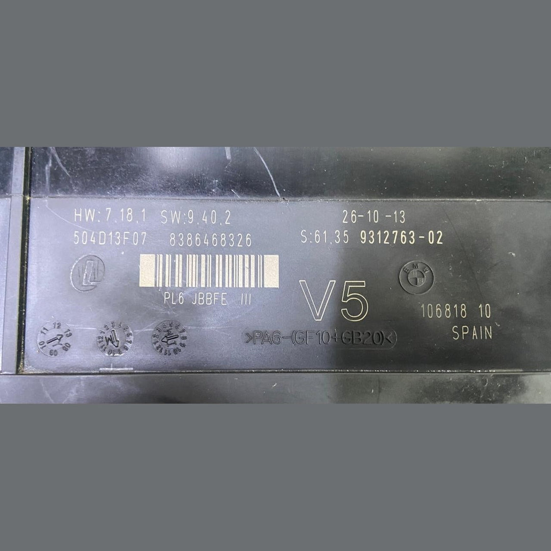 OEM BMW 5 6 7 SERIES F01 F02 F06 F10 JUNCTION BOX BODY CONTROL MODULE 9312763