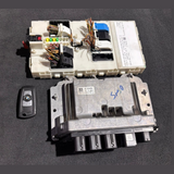 BMW 118i 318i F30 F20 2015 B38 ENGINE CONTROL ECU SET COMPLETE + KEY DME 8662411