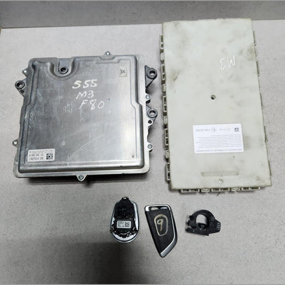 2015-2021 BMW M4 Engine Control Unit 8645445  M2 M3 F80 F82 F87 ECU SET