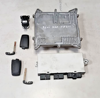 BMW 520i F10 LCI N20 ENGINE CONTROL UNIT ECU KIT DME 8639595