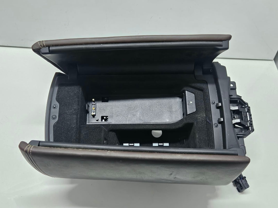 9301761-BMW G11 G12 740 Li RHD Tunnel Storage Compartment Console Arm Rest OEM
