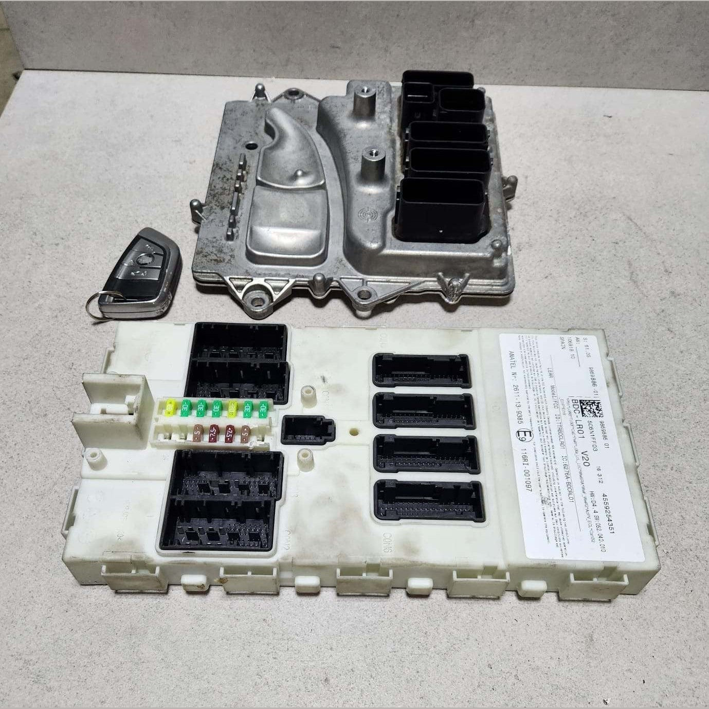 2017 BMW X5 Engine Control Module 8674949 N55 F16 3.0 ECU SET 