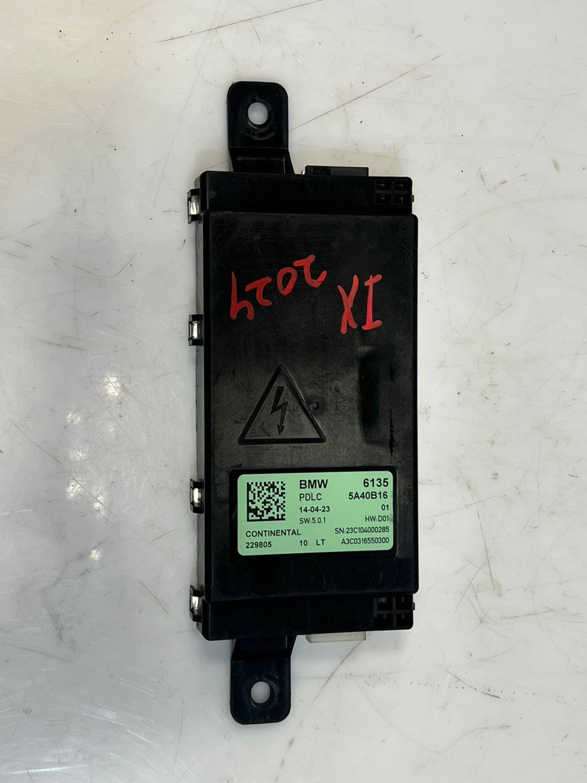 2023-2024 BMW iX 120 Electric Sunroof Control MODULE Unit 5A40B16 OEM