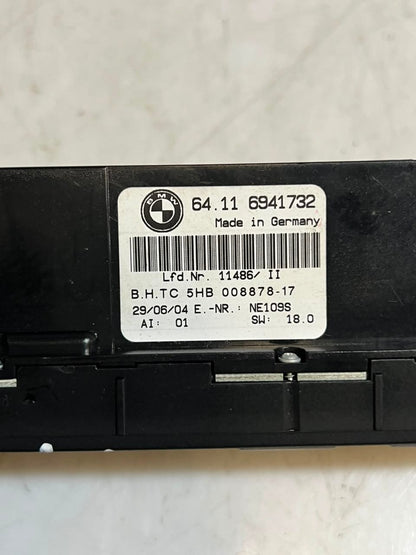 2001-2006 BMW 325i  E46 3 Series 325i, 328i, 330I Climate Control Unit 6941732