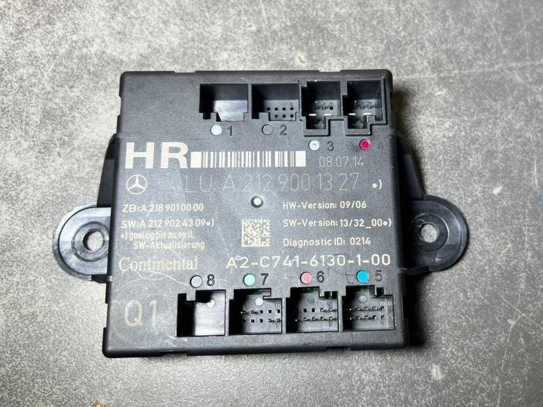 Mercedes-Benz W212 E-Class Rear Right Side Door Control Module A212 9001327 OEM