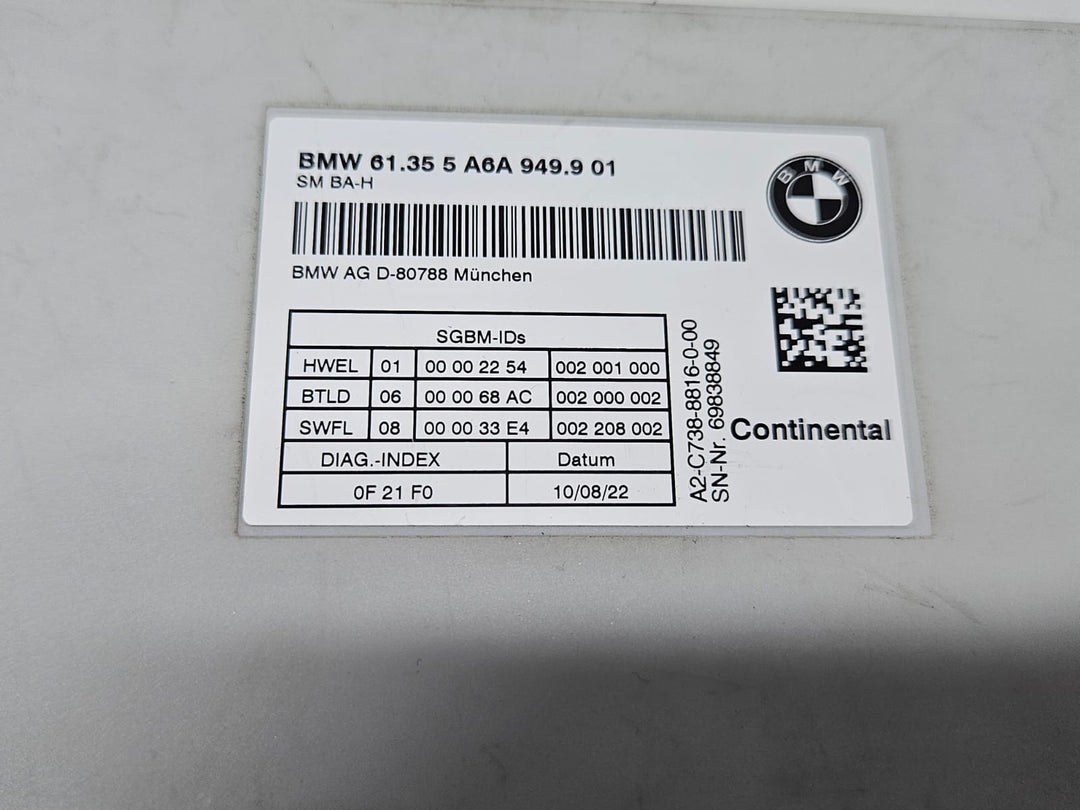 22-24 BMW G26 G01 X3 M4 G83 Driver Left Front Seat Control Module 5A6A949 OEM