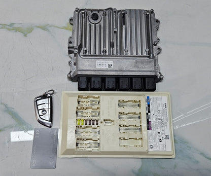 BMW X5 G05 B57S RHD 2019 ENGINE CONTROL UNIT ECU SET DDE 9886569 OEM