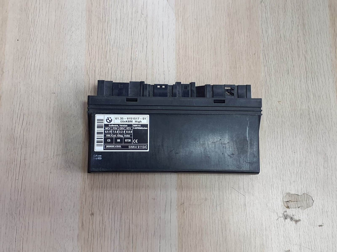 BMW Body Comfort Control Module 9151517 E60 E61 5 Series 