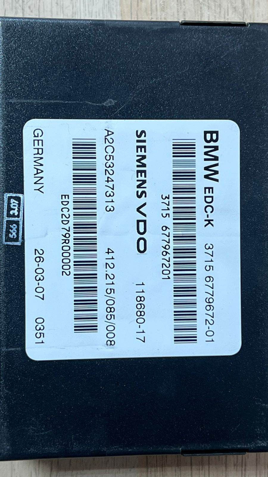 2002-2005 BMW 745i Edc-K Control Unit 6779672 E60, E63, E65, E66, E67