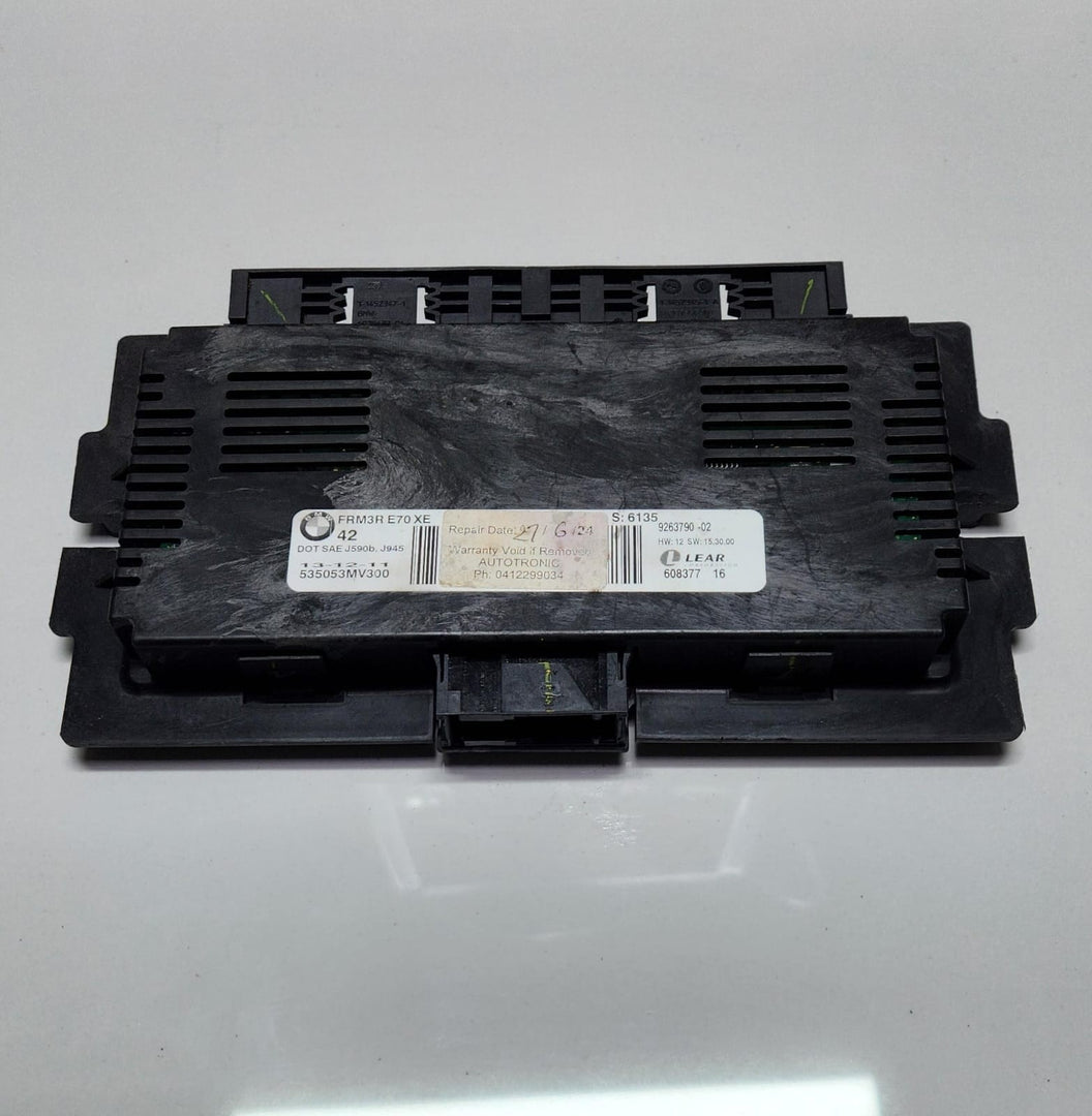 2006-2013 BMW X5 Footwell Light Control Module 9263790 X5 E70 and X6 E71  OEM