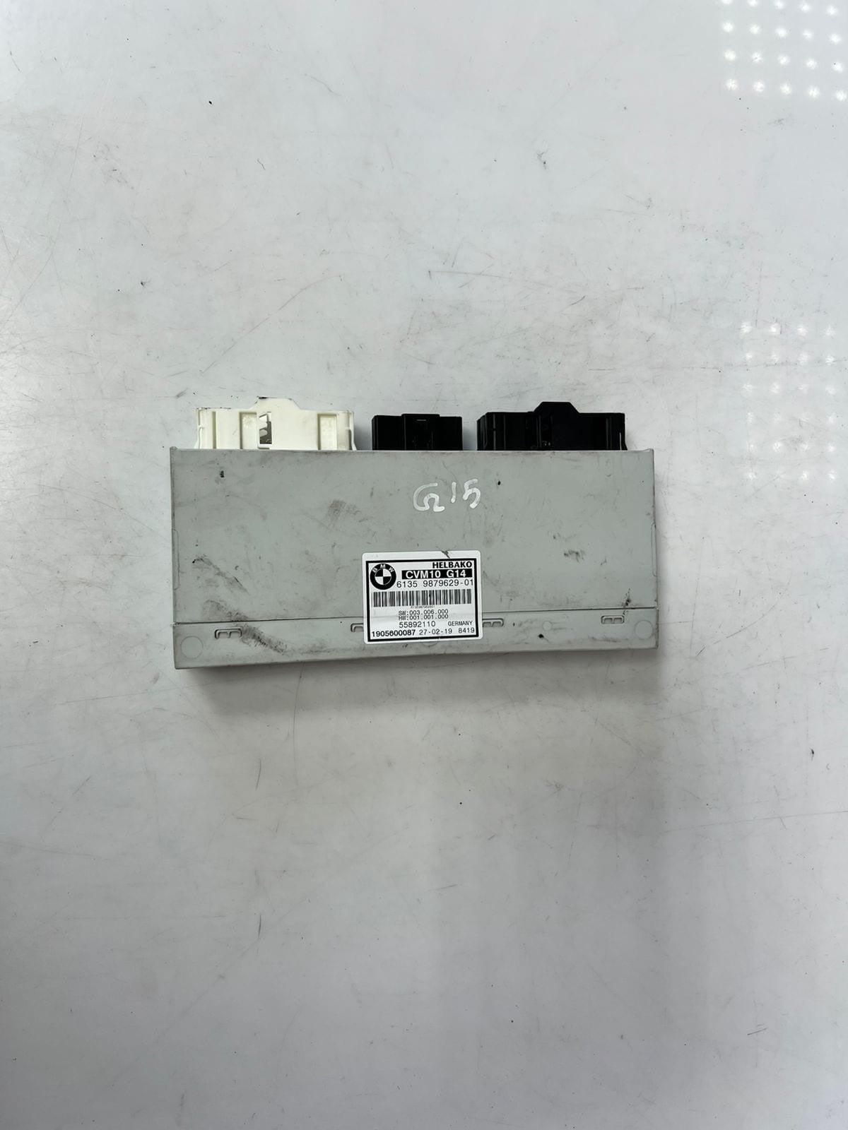 2019 BMW 840 850 M8 CONVERTIBLE TOP MODULE PN 61 35 9879629, 9879629