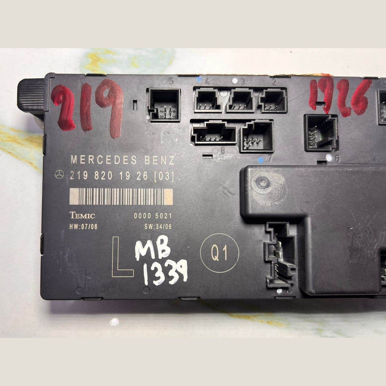 2006-2011 Mercedes-Benz CLS500 Door Control Module 219 8201926 W219 CLS Class