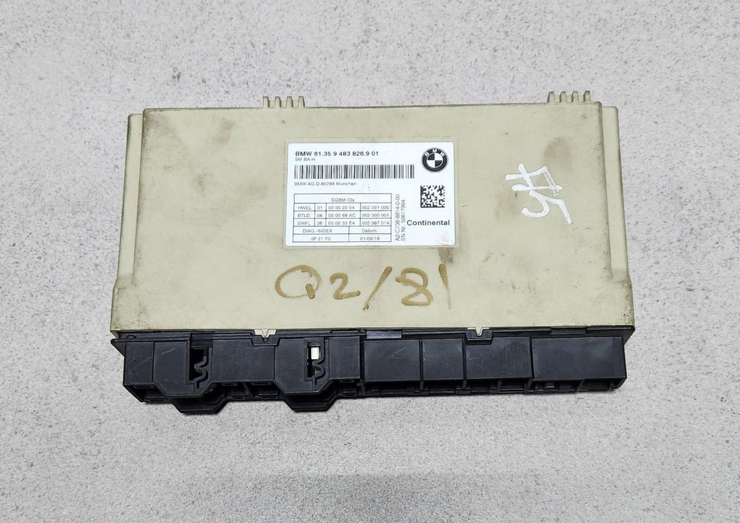 2018-2024 BMW X3 Front Seat Memory Control Module 9483826