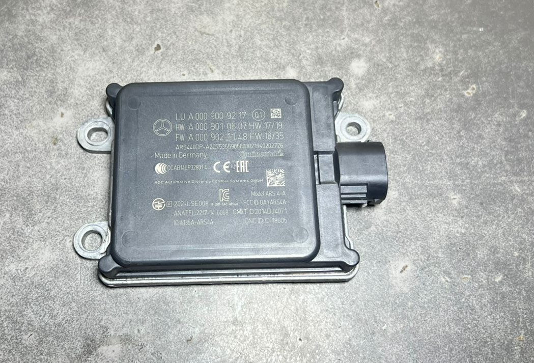 Mercedes W222 W253 Active Radar Cruise Control Assist Module A000 9009217 OEM
