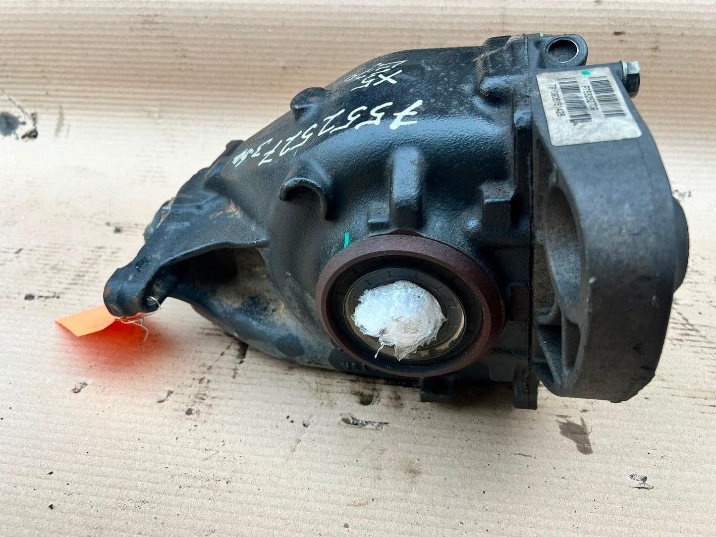 2007 BMW X5 E70 3.0d diesel M57N2 3.64 ratio Rear Differential 7552527 OEM