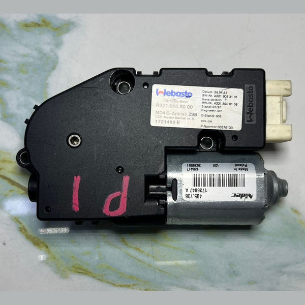 2007-2013 Mercedes-Benz S550 Sunroof Motor A2219066000 S550, S63, S600, S400,