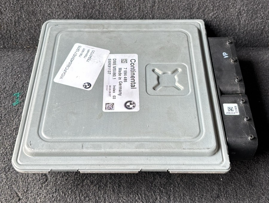 BMW E92 328XI AWD N51 MSV80.1 ECU DME CAS KEY UNIT SET OEM 7594485