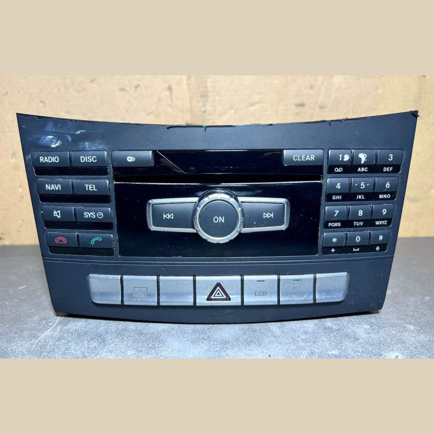 2012–2014 Mercedes-Benz W212 E-Class Head Unit CD Player A212 9001926 OEM