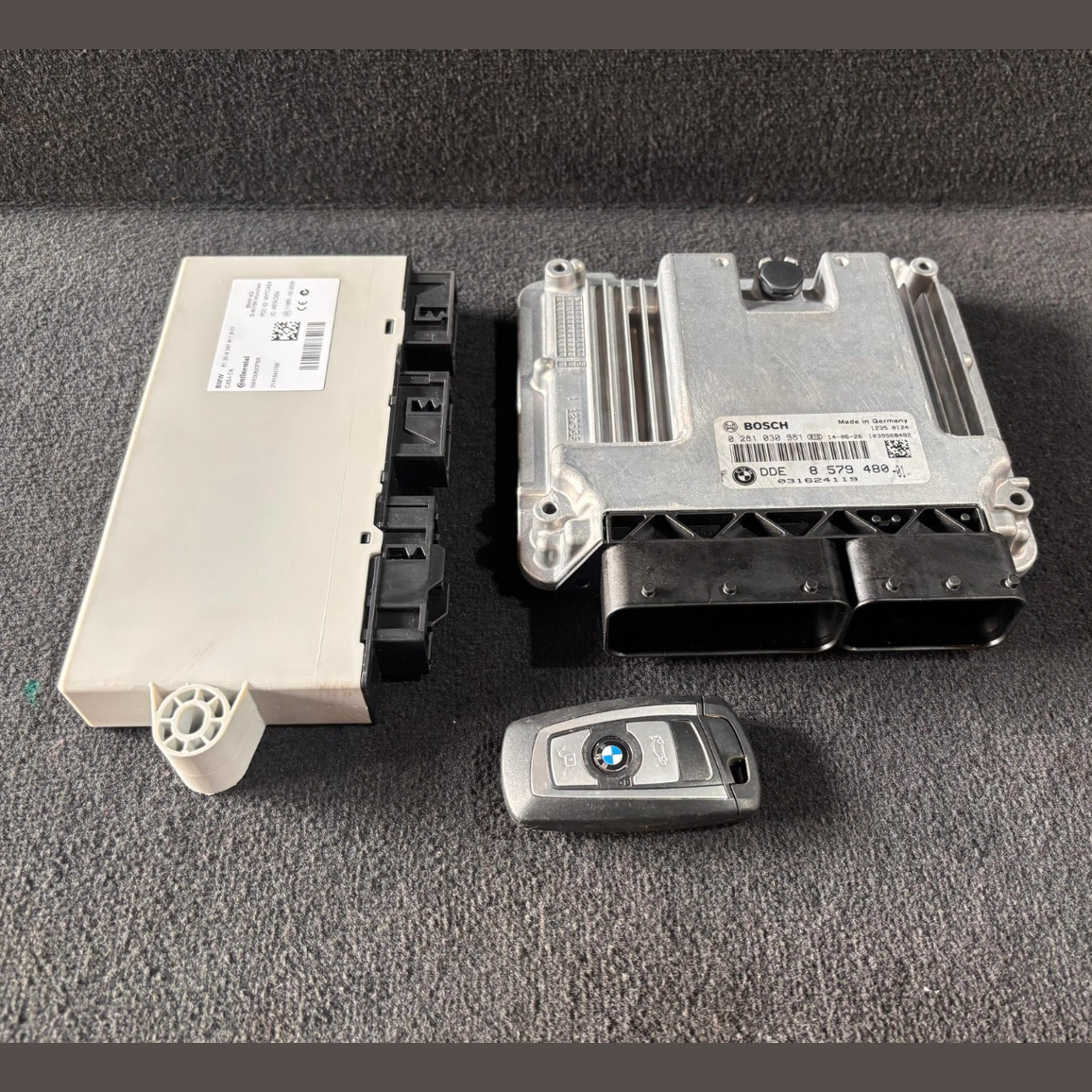 OEM BMW 320D GT F34 N47N M SPORT ENGINE CONTROL UNIT ECU SET  ONLY DDE 8579480