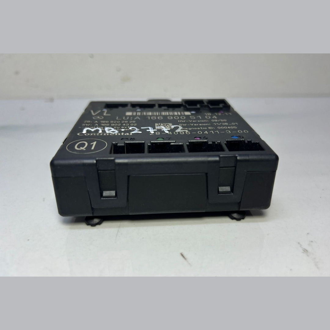 Mercedes W166 ML GLE GL Front Left Side Door Control Module A166 9005104 OEM