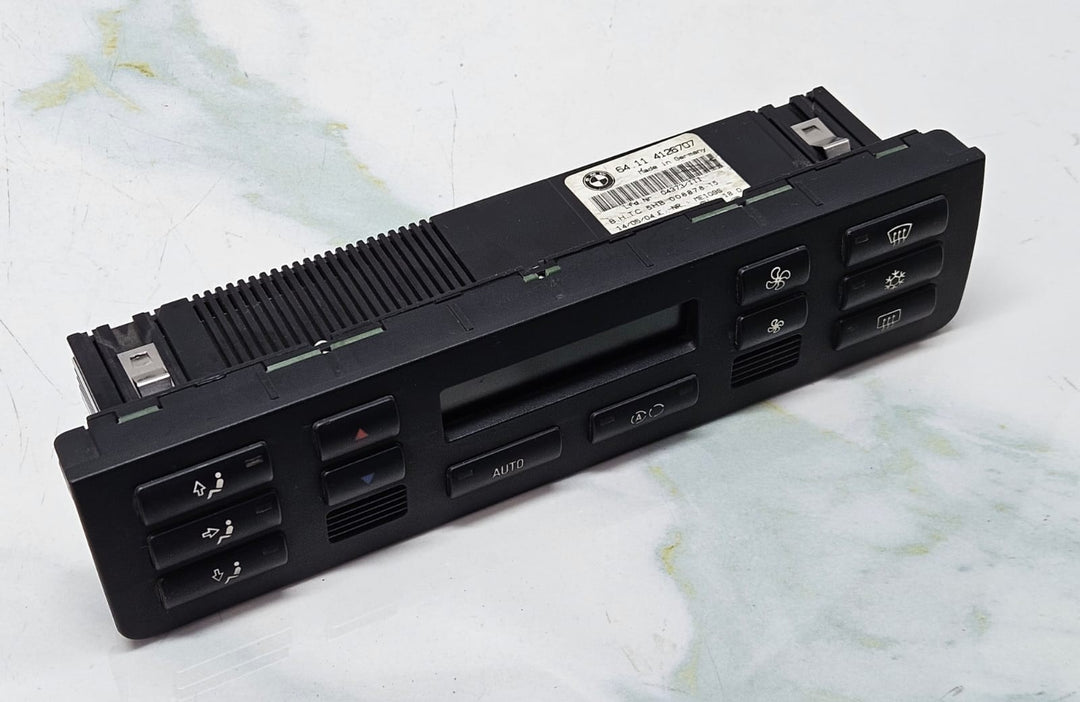 2001-2006 BMWE46 325i, 330i, Hvac Climate Control Panel 4126707 OEM