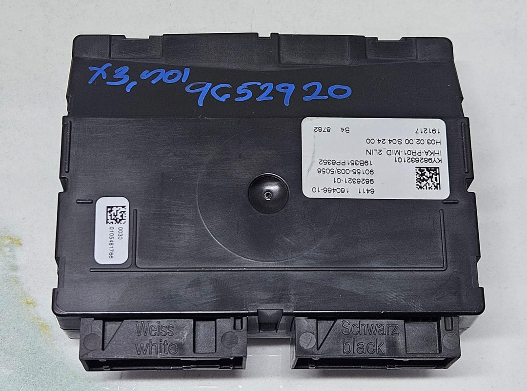 2018-2023 BMW X3 G01 Air Conditioning Heating Control Module 9826321 OEM