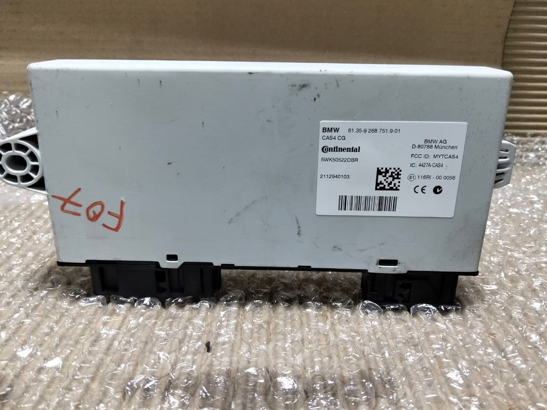 BMW F07 GT 3.0 N55B30A 2012 GASOLINE ENGINE CONTROL UNIT  ECU SET+KEY - 8618499