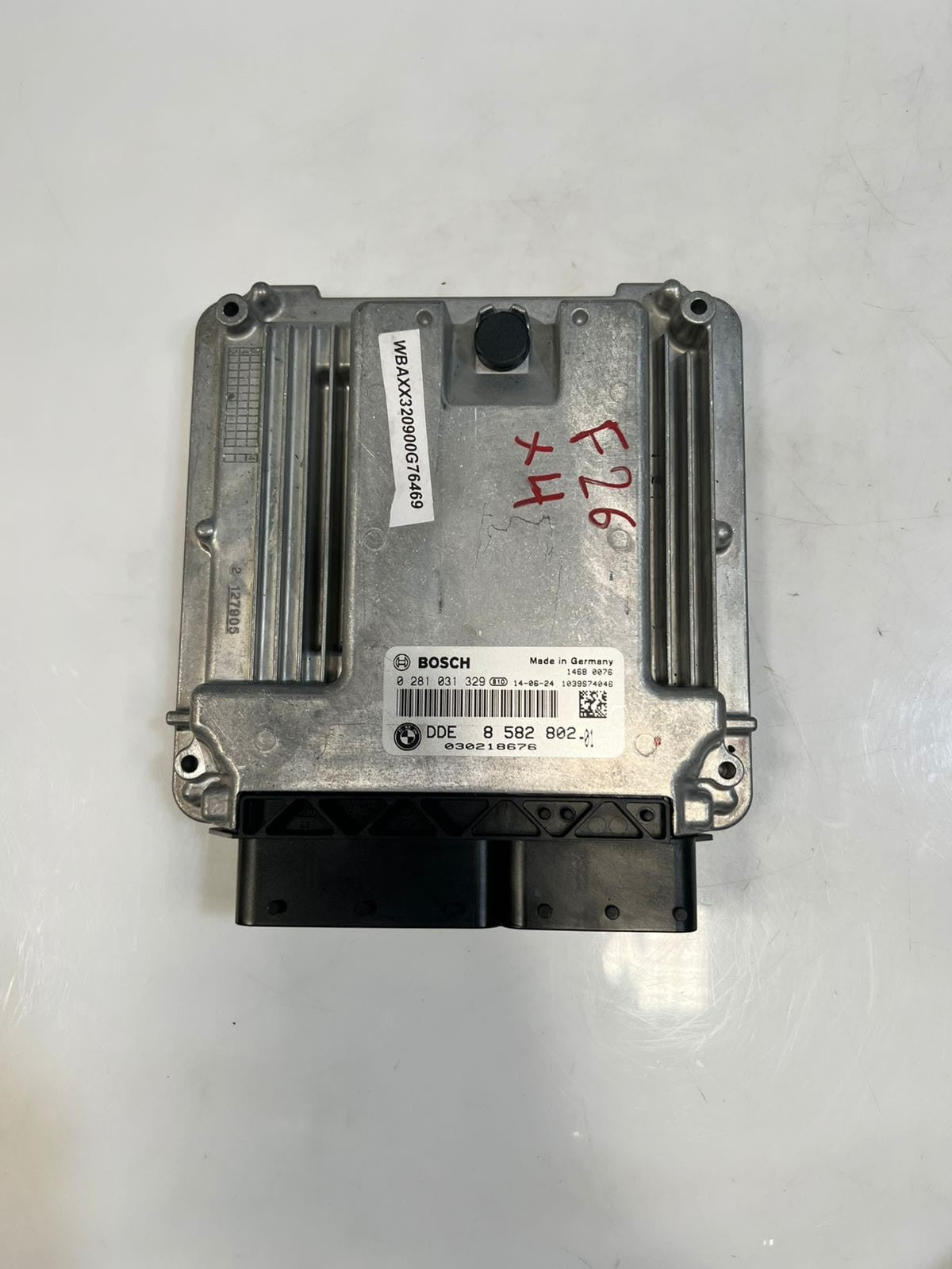 2014 BMW X4 F26 30DX N57N Engine Control Unit ECU SET DDE+CAS4+1KEY 8582802