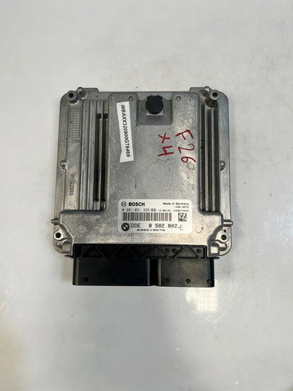 2014 BMW X4 F26 30DX N57N Engine Control Unit ECU SET DDE+CAS4+1KEY 8582802