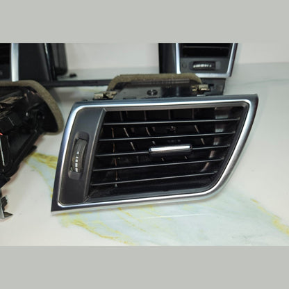 12-16 Mercedes W166 Dash Dashboard Center \ Left & Right A/C Air Bezel Trim Set