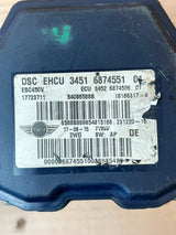 Mini Cooper R55 R56 R57 R60 LCI ABS/DSC Pump Hydraulic Braking Unit 6874551