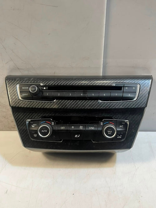 2016-2022 BMW X1 F48 F45 216d AIR CONDITIONING Climate Control Panel 9371459