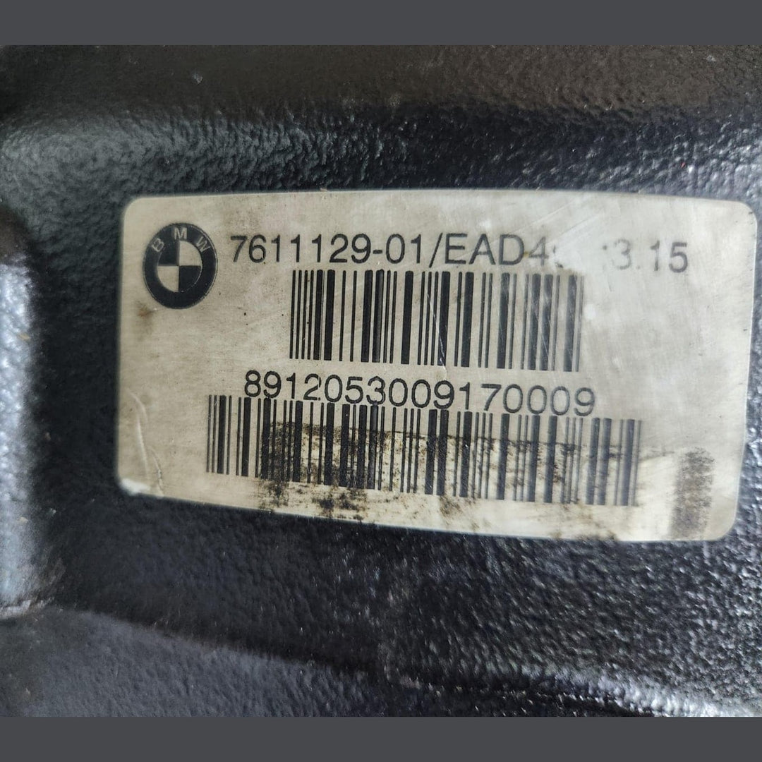 2012-2015 BMW X1 Rear Differential 7611129 X1 E84 RATIO 3.15