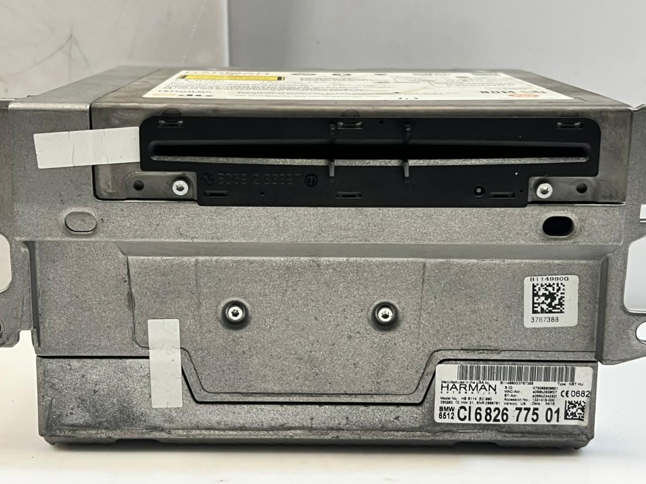 2015-2019 BMW HARMAN X6 X5 F15 F16 X3 F25 F10 F06 Radio Head Unit 6826775 OEM