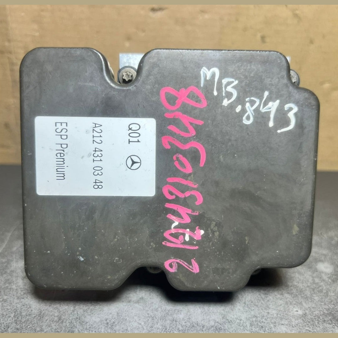 13-16 Mercedes W212 E-Class ABS Anti Lock Brake Pump Module A212 4310348 OEM