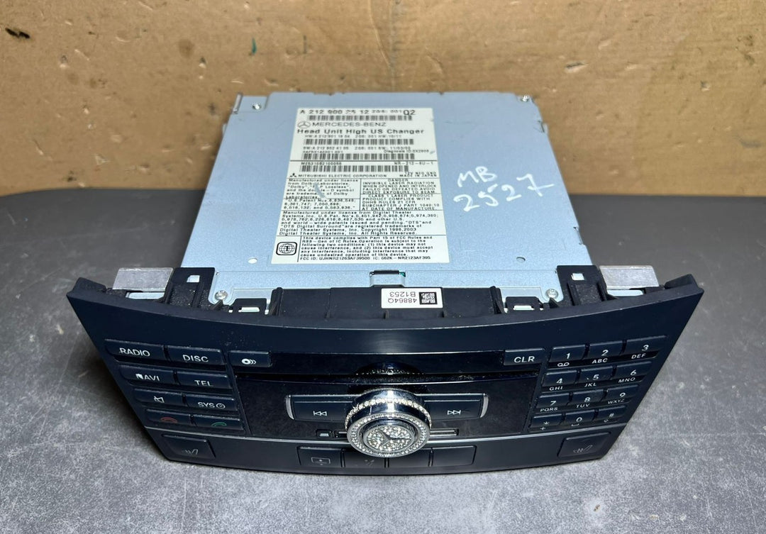 2012–2014 Mercedes-Benz W212 E-Class Head Unit CD Player A212 9002612 OEM