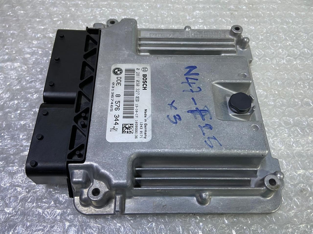 OEM BMW X3 F25 N47N DIESEL ENGINE CONTROL UNIT MODULE DDE ECU ONLY 8576344
