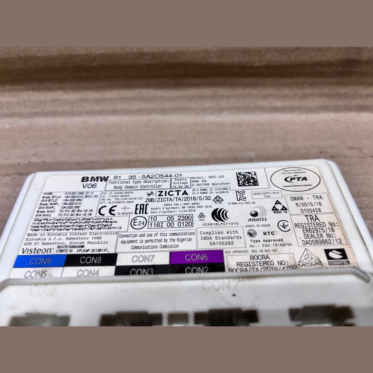 BMW G22 440i B58B30B BDC-3 2022 vin CF67061  5A2D544